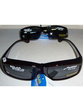 Solar Shield Polarized Sunglasses Size M Lot Of 2 Glasses ,Blocks 100 % UV NEW